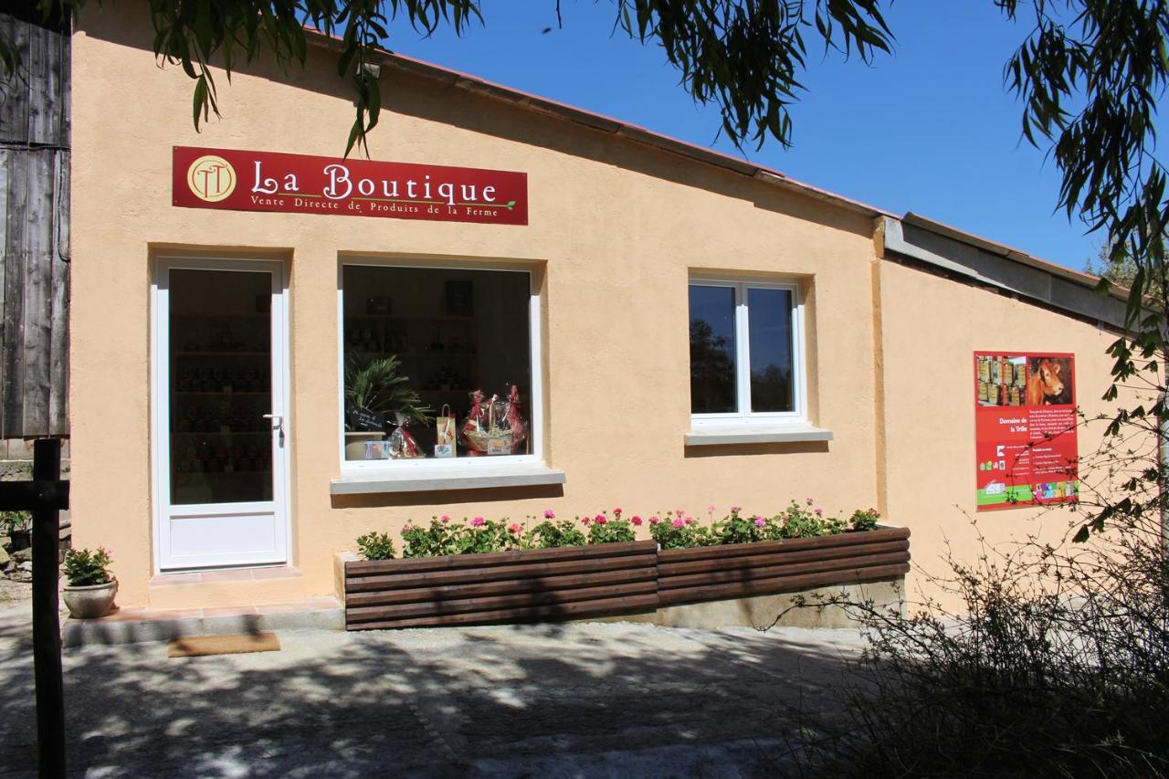 Gites Et Roulottes Au Domaine De La Trille Sainte-Foi Exterior foto